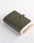 Luxury Leather Portable Jewelry Storage Book