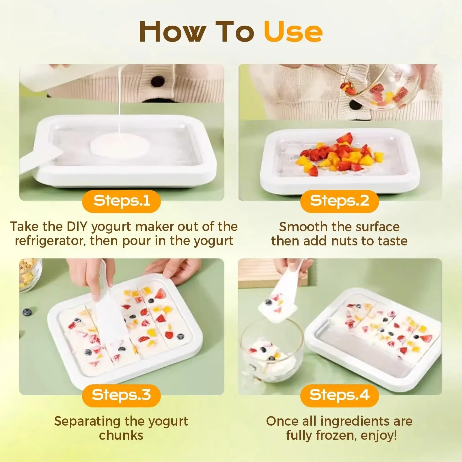 Rolled Ice Cream Maker Kit