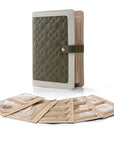 Luxury Leather Portable Jewelry Storage Book