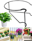 Hanging Railing Planter Shelf Decorative for Balcony