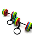 DIY Detachable Barbell Keychain