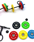 DIY Detachable Barbell Keychain