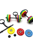 DIY Detachable Barbell Keychain