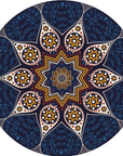Mandala Wooden Coaster Set 4pcs