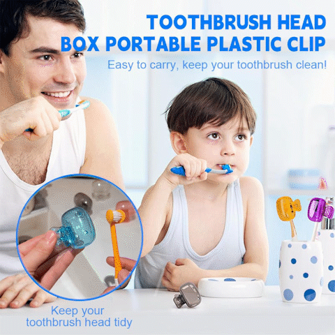 Travel Toothbrush Head Covers (PACK OF 3)
