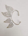 Elf Hollow Leaf Ear Cuffs
