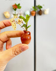 🌸Cute Plant Ceramic Vase Fridge Magnets