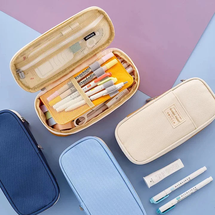 Angoo Creative Large Capacity Pencil Case