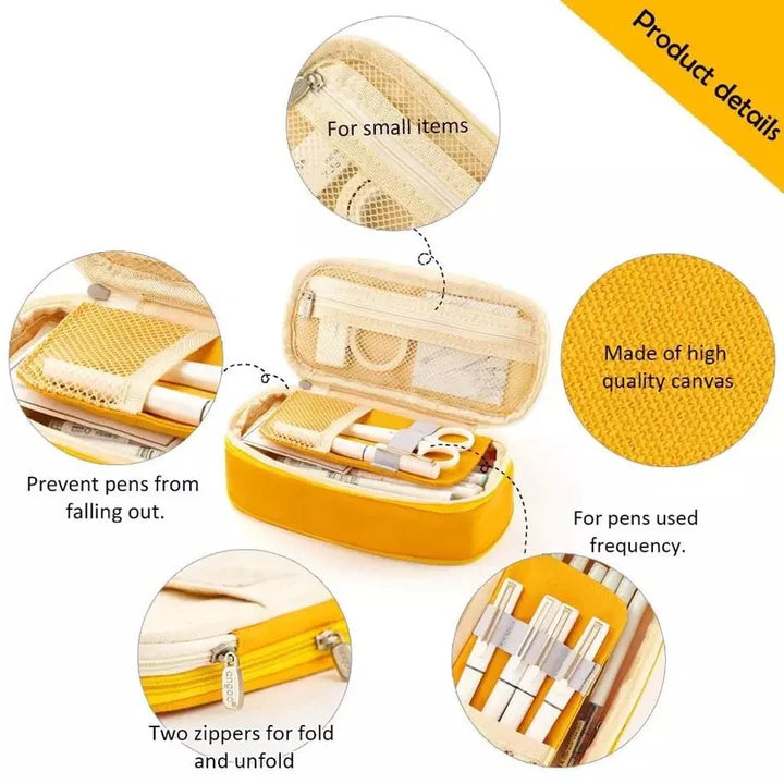 Angoo Creative Large Capacity Pencil Case