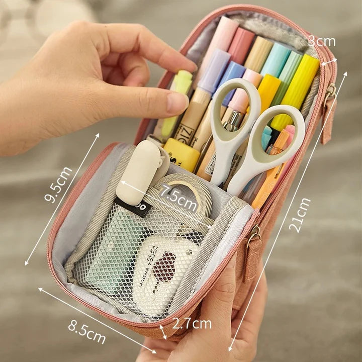Angoo Creative Large Capacity Pencil Case