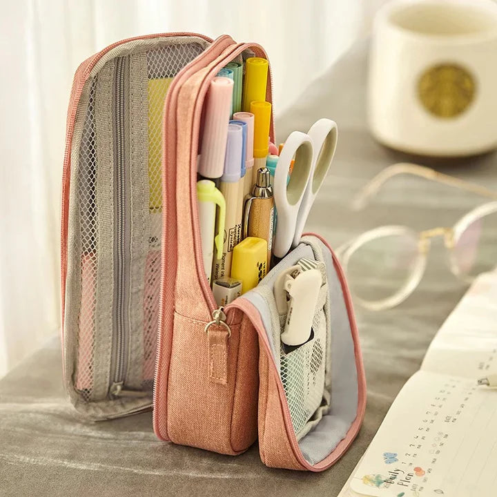 Angoo Creative Large Capacity Pencil Case