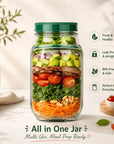 NutriFresh All-in-One Salad Jar