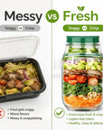 NutriFresh All-in-One Salad Jar