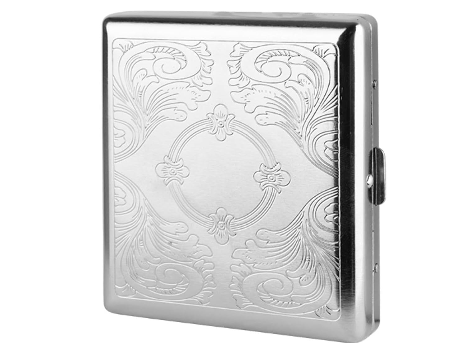 Stainless Steel Cigraette &amp; Card Holder Wallet For Men