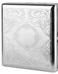Stainless Steel Cigraette & Card Holder Wallet For Men