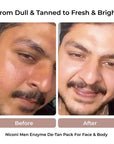 Men's Enzyme De-Tan Face Pack