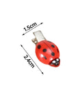 Ladybug Hair Clips