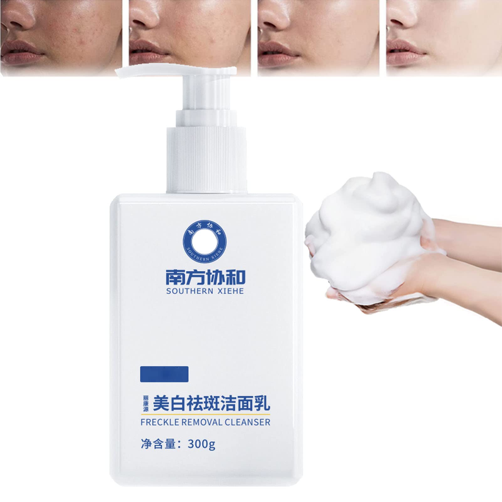 Whitening Facial Cleanser for Freckle Removal &amp; Radiant