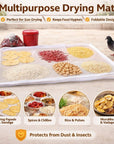 Universal Hygienic Sun Drying Mat for Masala, Haldi, Rice and more