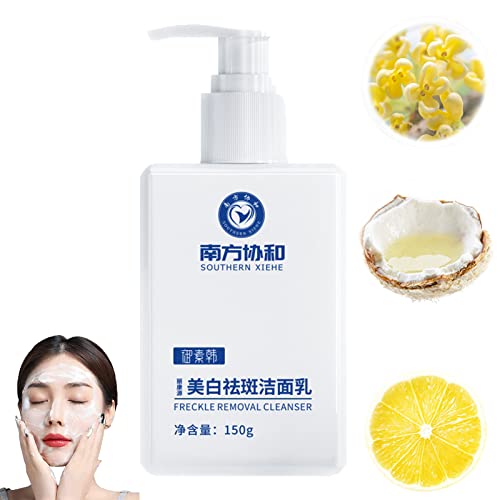 Whitening Facial Cleanser for Freckle Removal &amp; Radiant