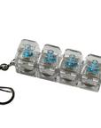 🎹 Mini Mechanical Keyboard Keychain