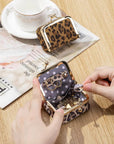 Portable Vintage-Inspired Genuine Leather Jewelry Case