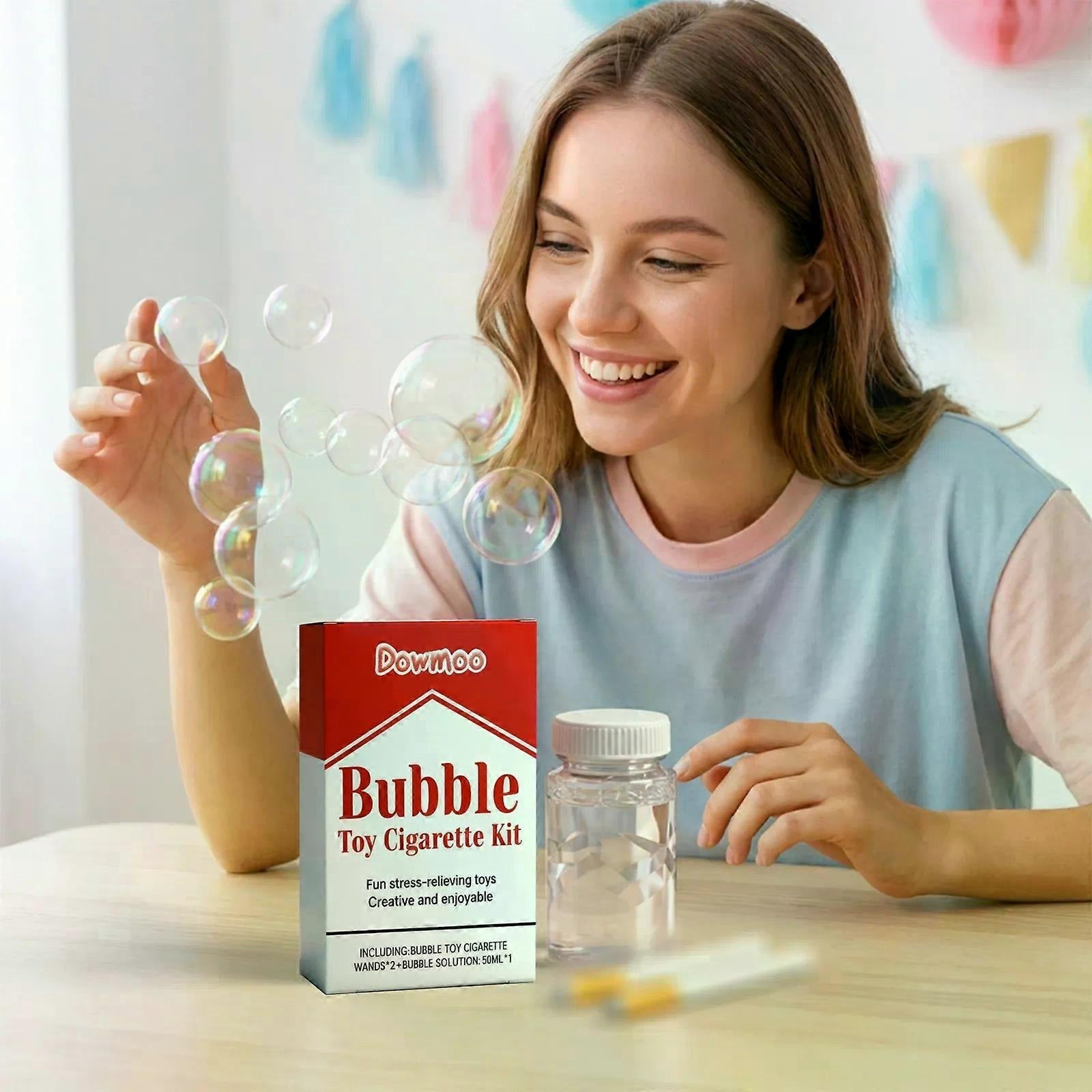 Stress Relief Toy Fake Bubbles Smoke Cigarettes
