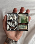 Stainless Steel Cigraette & Card Holder Wallet For Men