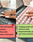 3D Keyboard Cover for Long Nails