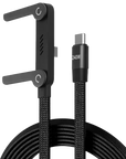 2-in-1 Invisible Holder Charger Cable with Stand - 240W Fast Charging