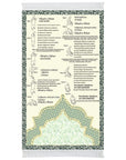 Step By Step - Visual Padded Prayer Mat for Learning Salah