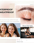 Eyebrow tint kit-long lasting & waterproof brow Dye gel