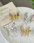 Butterfly hair clip ( Pack of 3 )