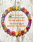 Rainbow UV Reactive Bracelet