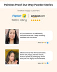 Turmeric Facial Wax - 5 Minutes Painless Herbal Wax Powder